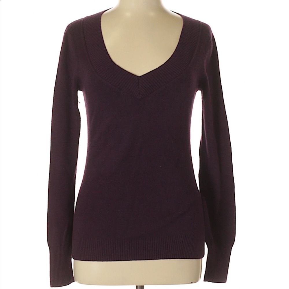 Express Plum Colored Sweater